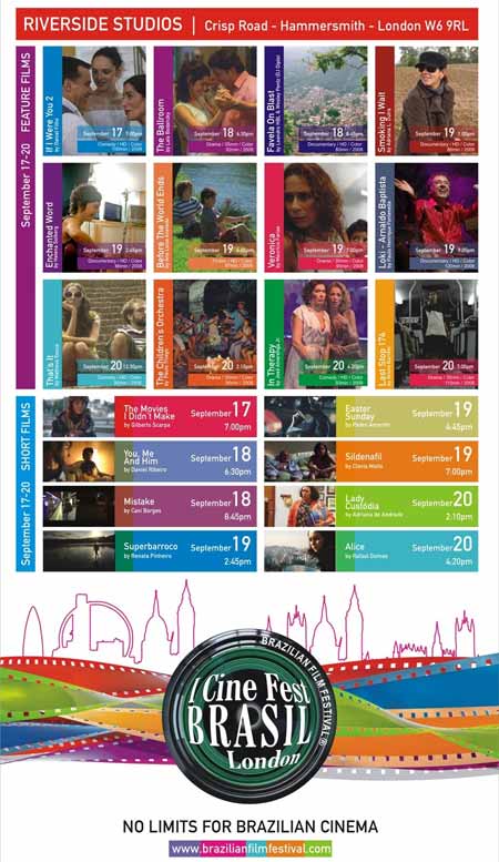 Primeiro Cine Fest Brasil em Londres