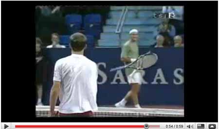 Roger Federer contra Andy Roddick