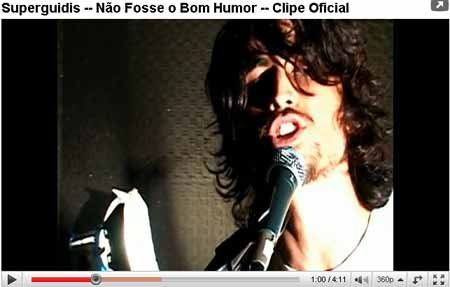 Clipe oficial para a música nova do Superguidis