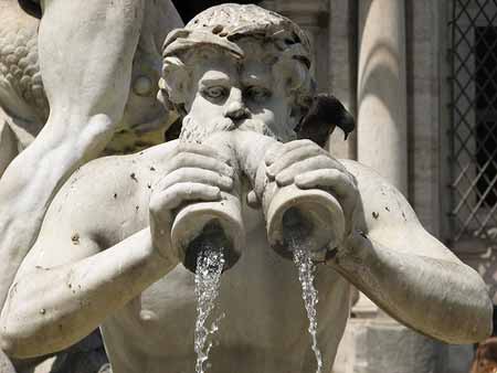 Obras de Bernini na Piazza Navona em Roma