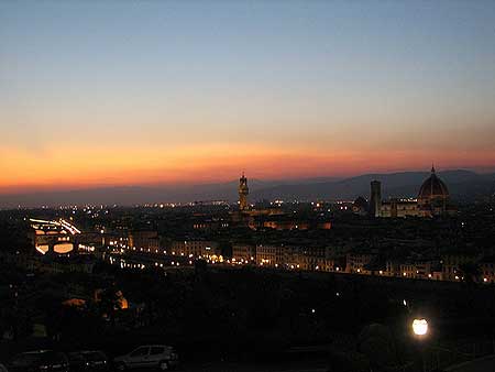 Vista da Piazzale Michelangelo em Firenze