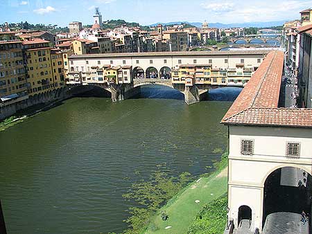 A Ponte Vecchio em Firenze