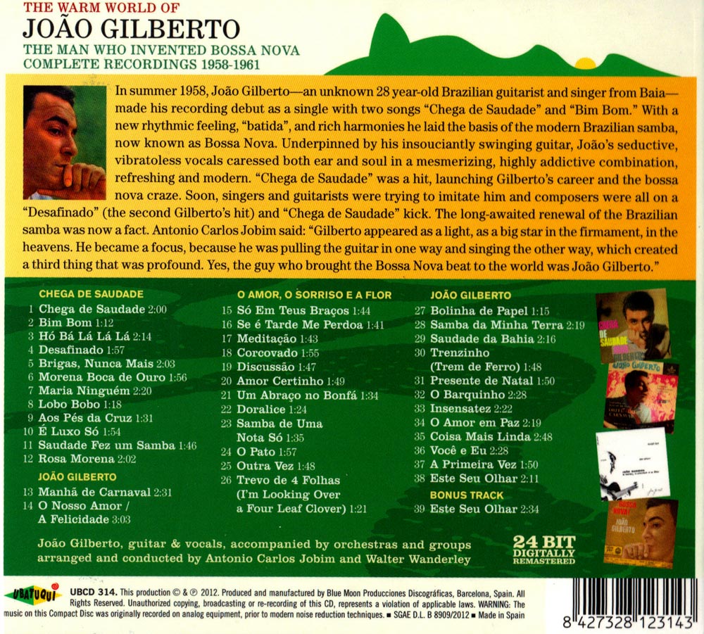 João Gilberto - The Warm World of João Gilberto · The Man Who