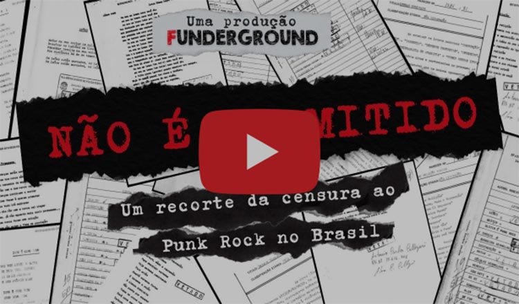 Assista ao documentário “Não é Permitido: um recorte da censura ao Punk Rock no Brasil”